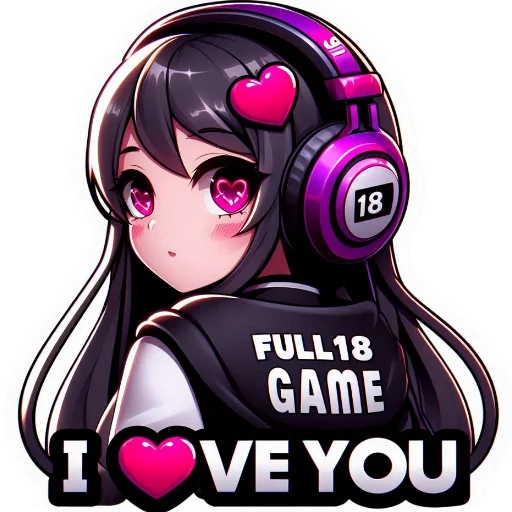 ❤ Стикер «Full 18 Game» для Telegram
