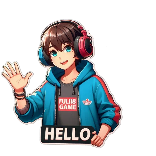✋ Стикер «Full 18 Game» для Telegram