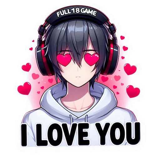 ❤ Стикер «Full 18 Game» для Telegram