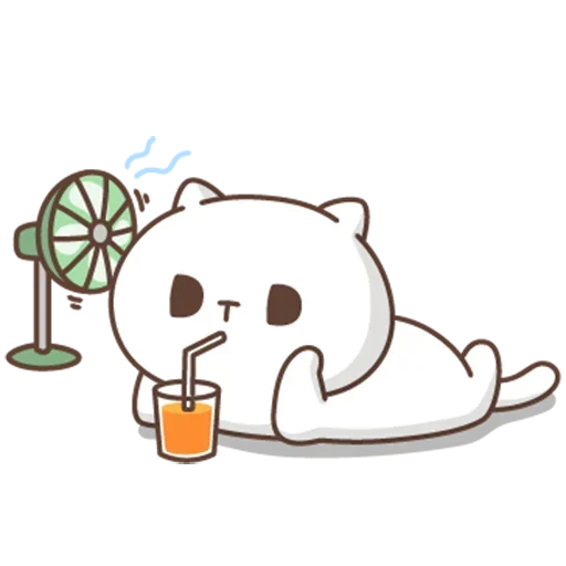 🥵 Стикер «jobless kitty //» для Telegram