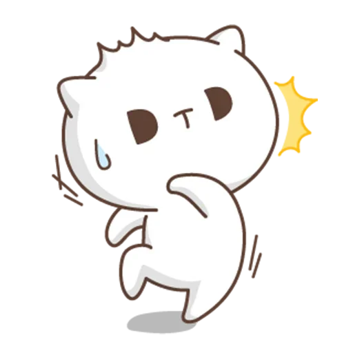 😱 Стикер «jobless kitty //» для Telegram