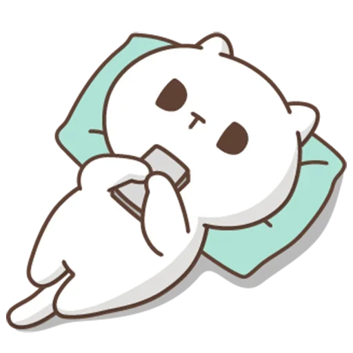 📱 Стикер «jobless kitty //» для Telegram