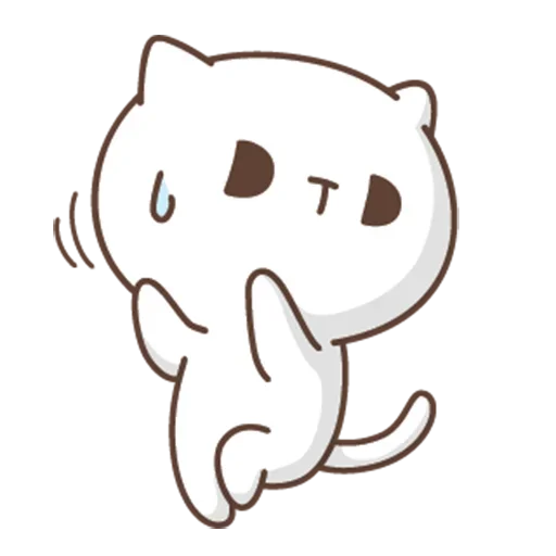 😰 Стикер «jobless kitty //» для Telegram