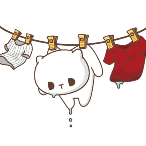🧹 Стикер «jobless kitty //» для Telegram