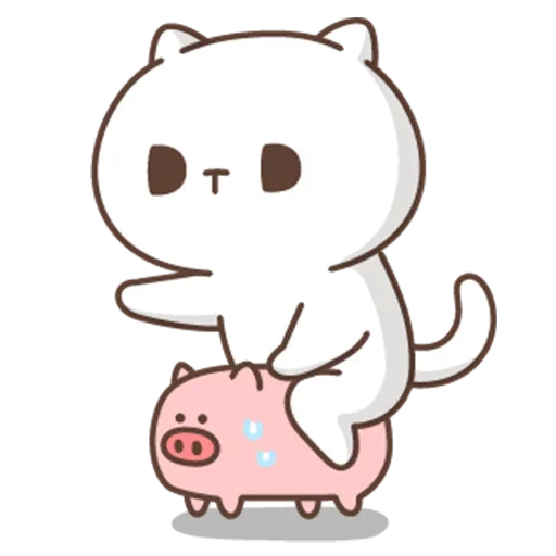 🐷 Стикер «jobless kitty //» для Telegram