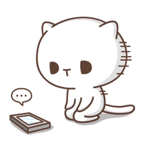 💬 Стикер «jobless kitty //» для Telegram