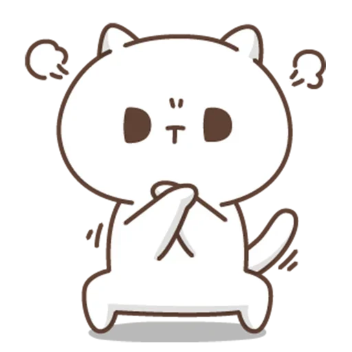 🤜 Стикер «jobless kitty //» для Telegram