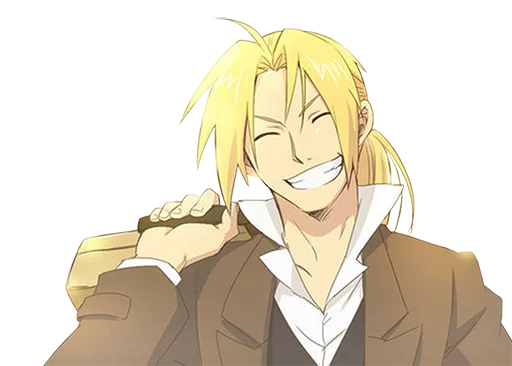 😏 Стикер «Fullmetal Alchemist Brotherhood» для Telegram