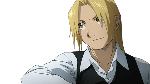 😏 Стикер «Fullmetal Alchemist Brotherhood» для Telegram