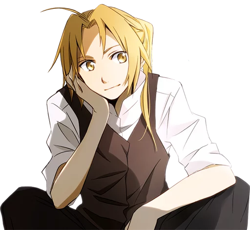 😏 Стикер «Fullmetal Alchemist Brotherhood» для Telegram