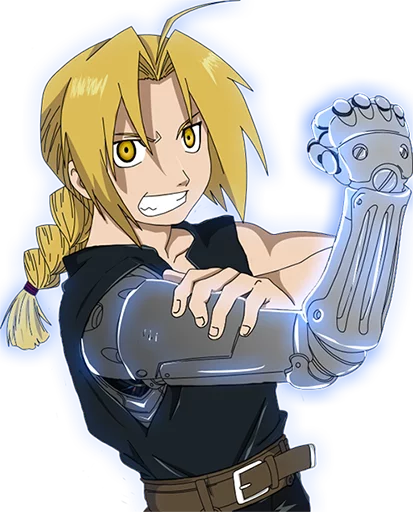 😏 Стикер «Fullmetal Alchemist Brotherhood» для Telegram