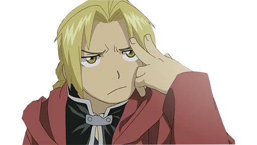 😏 Стикер «Fullmetal Alchemist Brotherhood» для Telegram