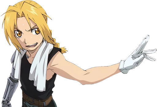 😏 Стикер «Fullmetal Alchemist Brotherhood» для Telegram
