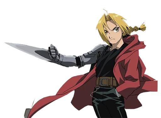 😏 Стикер «Fullmetal Alchemist Brotherhood» для Telegram