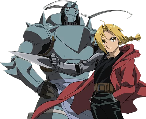😏 Стикер «Fullmetal Alchemist Brotherhood» для Telegram