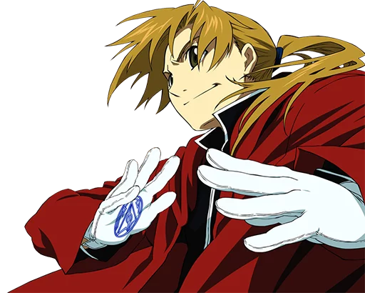 😏 Стикер «Fullmetal Alchemist Brotherhood» для Telegram