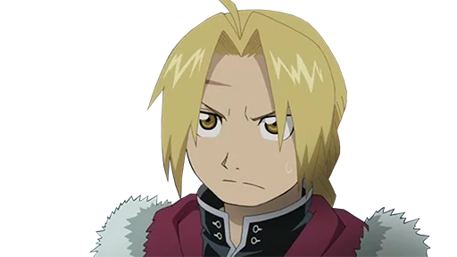 😡 Стикер «Fullmetal Alchemist Brotherhood» для Telegram
