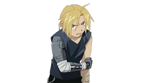 😒 Стикер «Fullmetal Alchemist Brotherhood» для Telegram