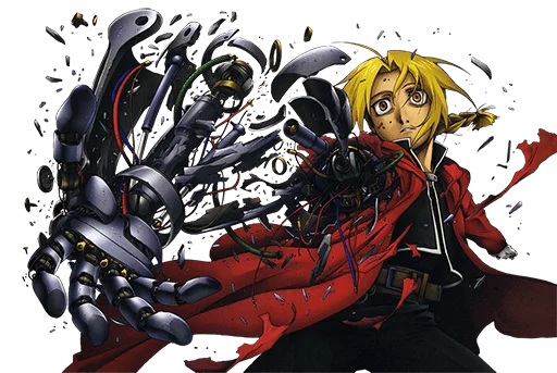 😨 Стикер «Fullmetal Alchemist Brotherhood» для Telegram