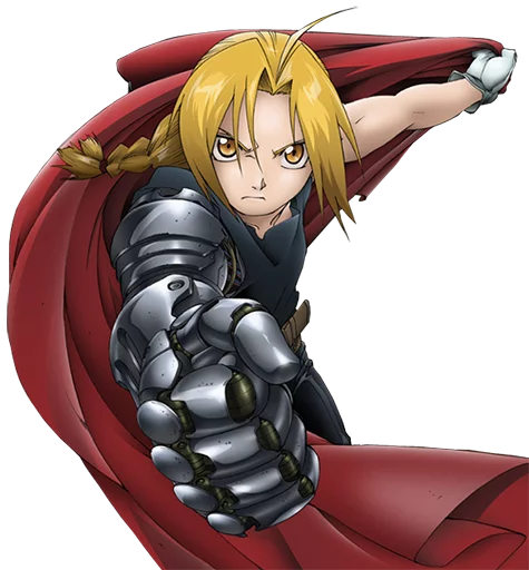 👊 Стикер «Fullmetal Alchemist Brotherhood» для Telegram