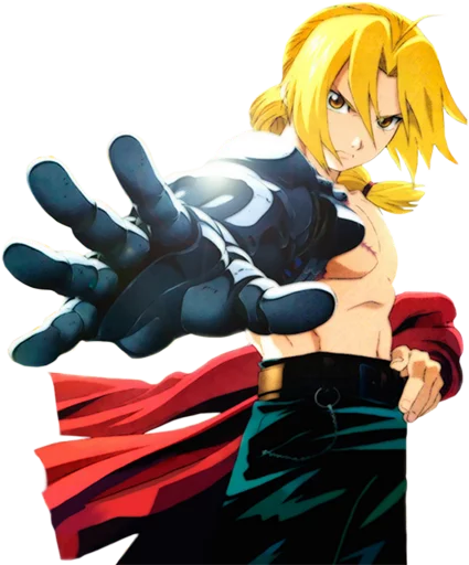 ✋ Стикер «Fullmetal Alchemist Brotherhood» для Telegram