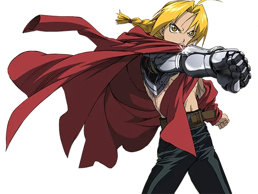 😏 Стикер «Fullmetal Alchemist Brotherhood» для Telegram