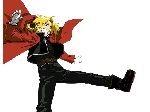 😏 Стикер «Fullmetal Alchemist Brotherhood» для Telegram