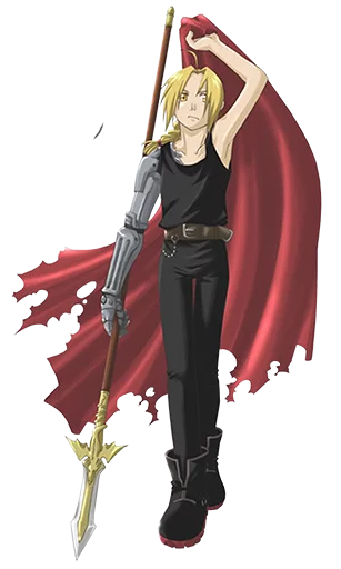 😏 Стикер «Fullmetal Alchemist Brotherhood» для Telegram
