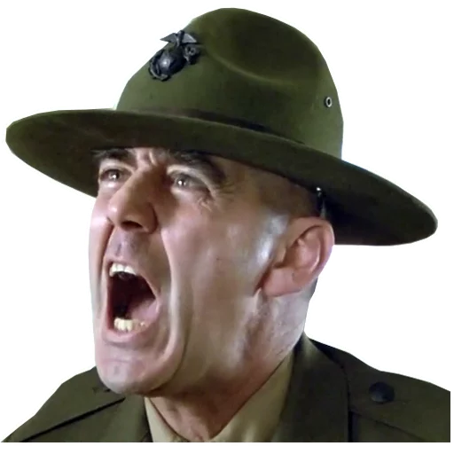 😤 Стикер «FullMetalJacket» для Telegram