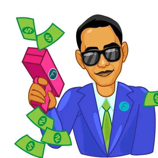 🤑 Стикер «fuma» для Telegram