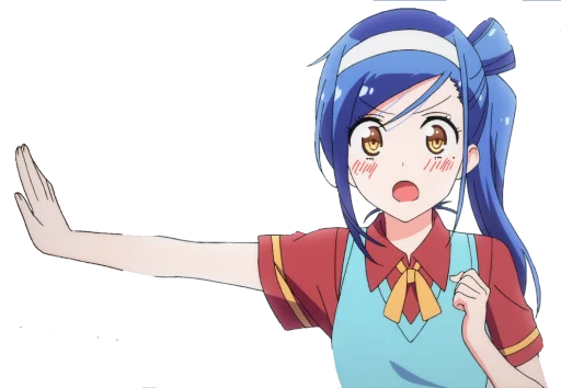 😯 Стикер «Fumino Furuhashi» для Telegram
