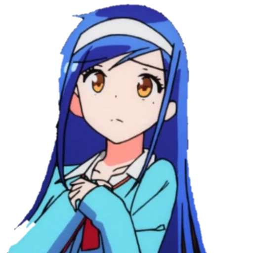 😟 Стикер «Fumino Furuhashi» для Telegram