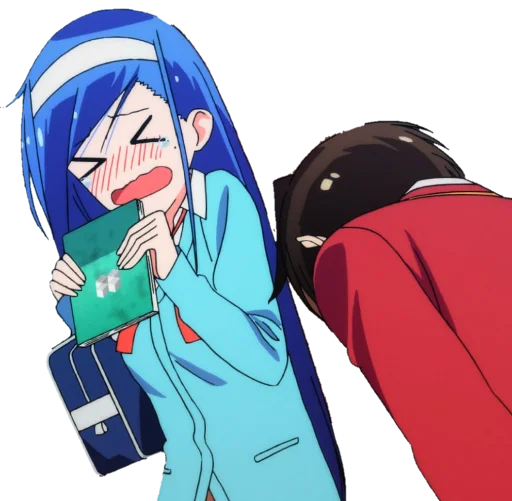 😨 Стикер «Fumino Furuhashi» для Telegram