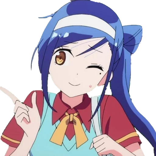 😉 Стикер «Fumino Furuhashi» для Telegram