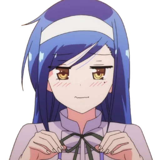👐 Стикер «Fumino Furuhashi» для Telegram