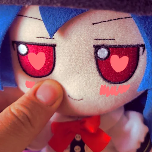 🥰 Стикер «plushies» для Telegram