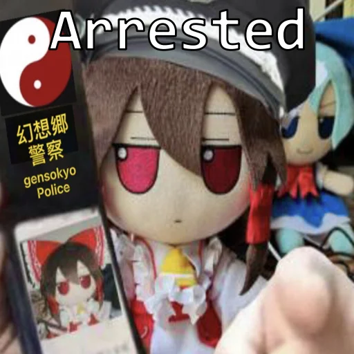 👮 Стикер «plushies v2» для Telegram