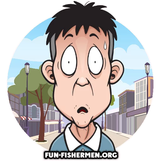 😨 Стикер «fun fishermen» для Telegram