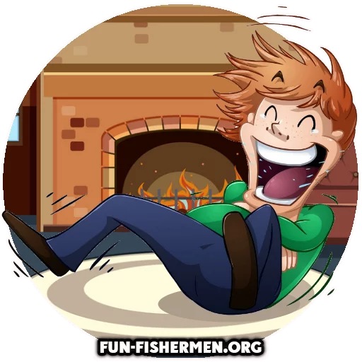 🤣 Стикер «fun fishermen» для Telegram