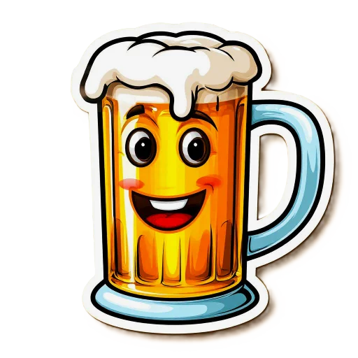 🍺 Стикер «Напитки веселья» для Telegram