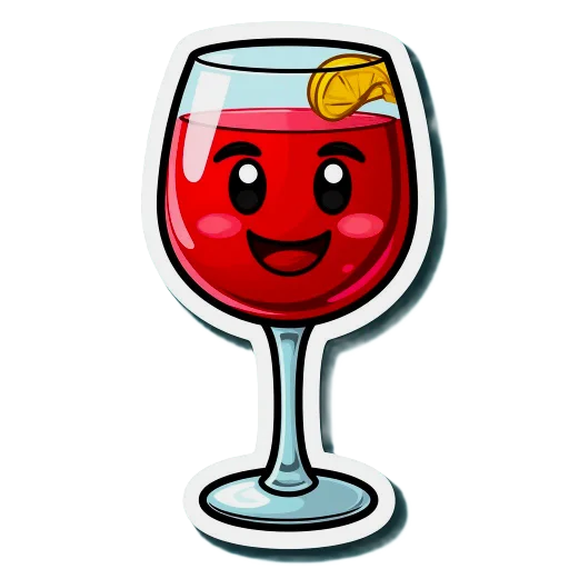 🍸 Стикер «Напитки веселья» для Telegram