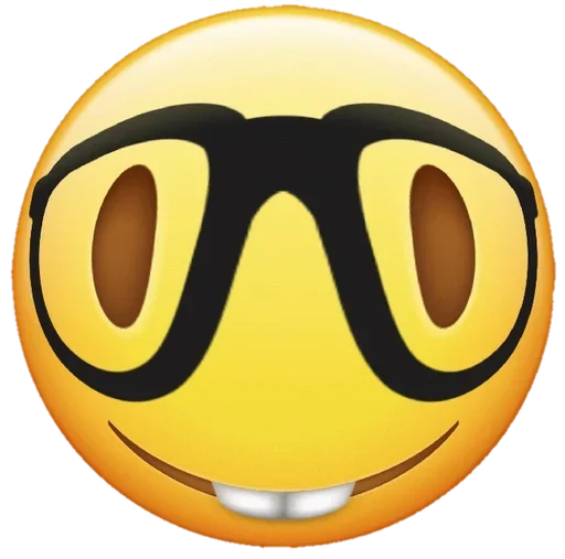 🤓 Стикер «Funny Emoji» для Telegram