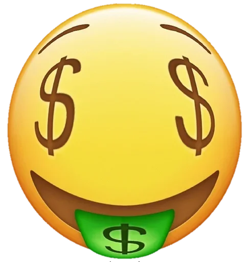 🤑 Стикер «Funny Emoji» для Telegram
