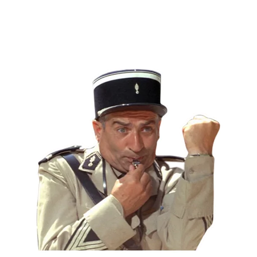 ⛔ Стикер «Луи де Фюнес» для Telegram
