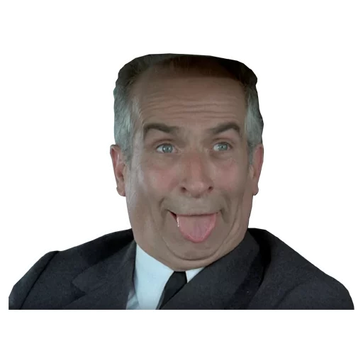 👅 Стикер «Луи де Фюнес» для Telegram