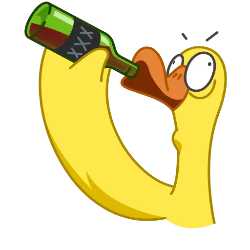 🥴 Стикер «Funky Yellow Goose» для Telegram