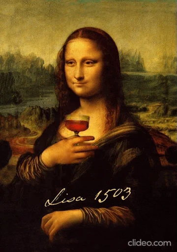 🍷 Стикер «Art» для Telegram