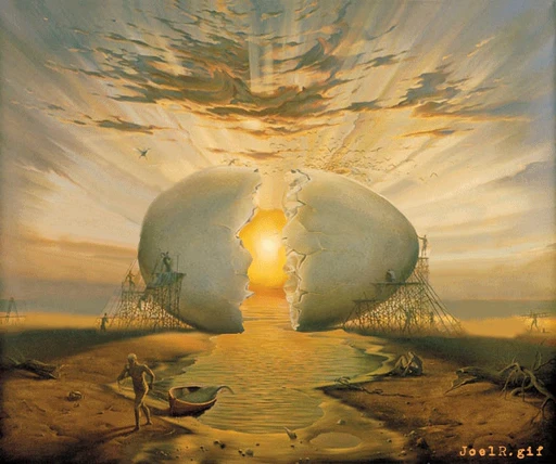 🥚 Стикер «Art» для Telegram