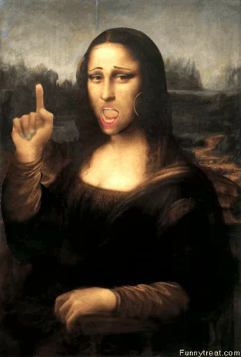 ☝️ Стикер «Art» для Telegram