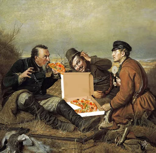🍕 Стикер «Art» для Telegram